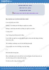 Đề số 14 - Đề kiểm tra 15 phút - Học kì 2 - Ngữ văn 12